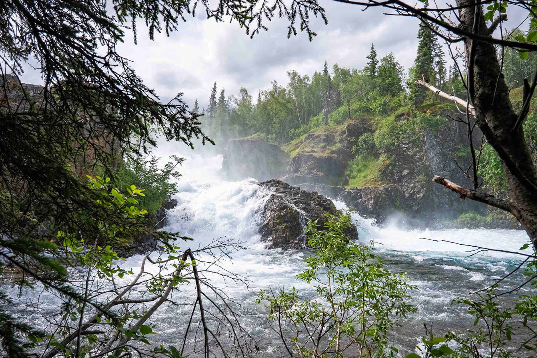 Tanalian Falls Lake Clark National Park