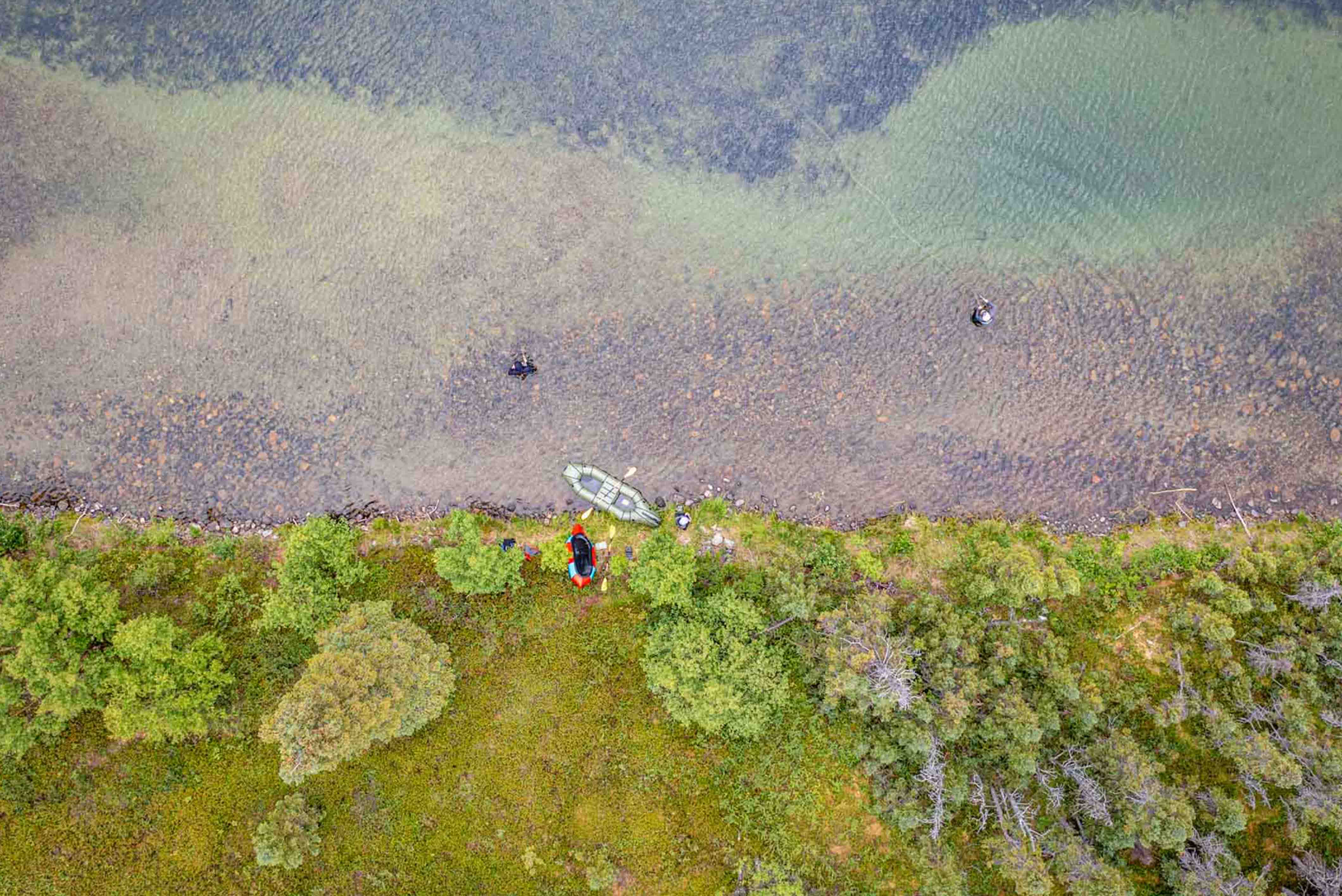 Packrafting and Fishing for Pike