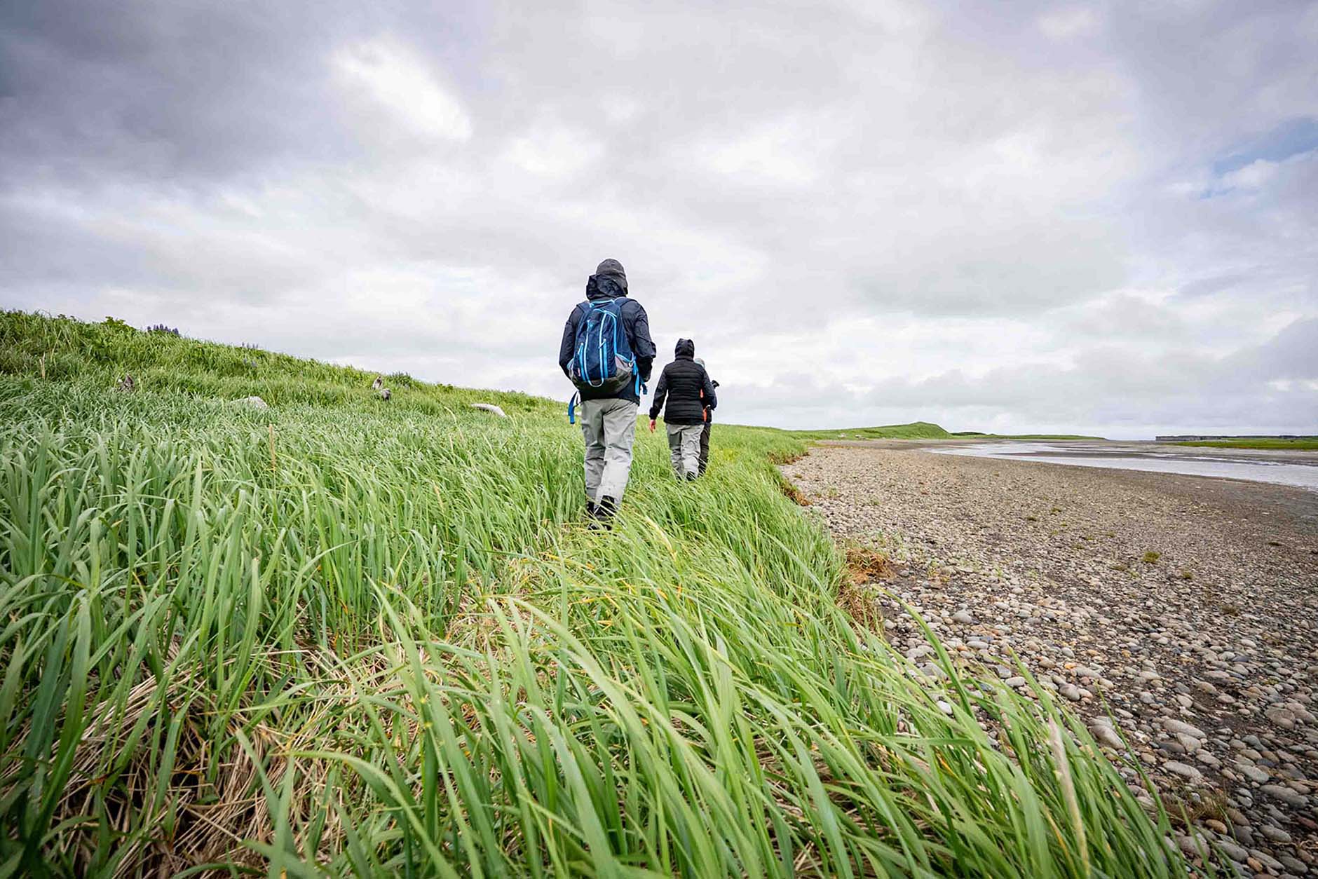 Hiking on Katmai Coast