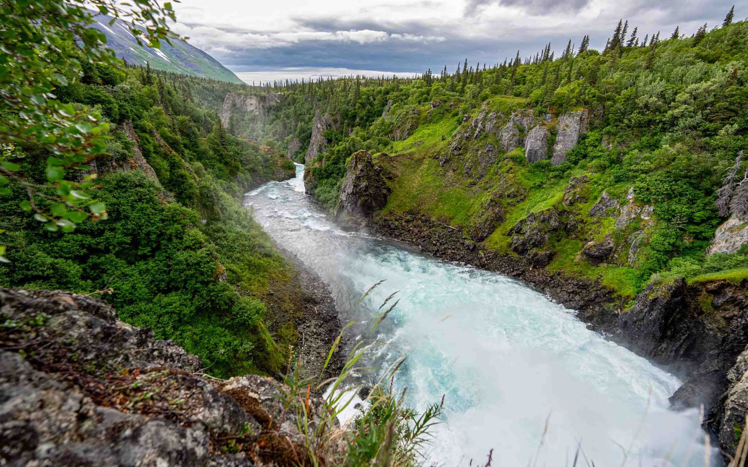 Tazinima River Lake Clark National Park 